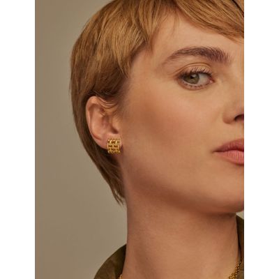 Brincos One Jewels Charming Square OJCE03D