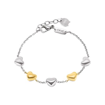 Pulseira One Jewels Crazy Heart Embrace OJCHB03T
