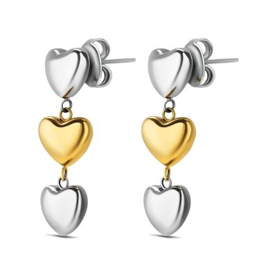Brincos One Jewels Crazy Heart Embrace OJCHE04T