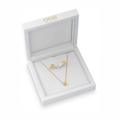 Conjunto One Jewls Jewelry Diamond OJDEN01