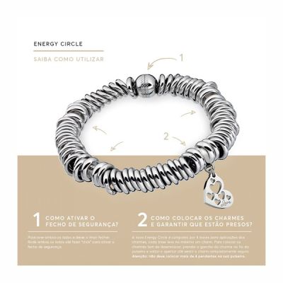 Pulseira One Jewels Energy Circle OJEBMC01