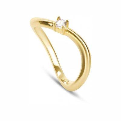 Anel One Jewels Infinity Solitaire OJIFR02G