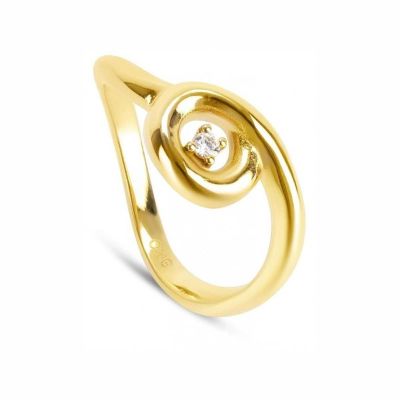 Anel One Jewels Infinity Twisted OJIFR03G