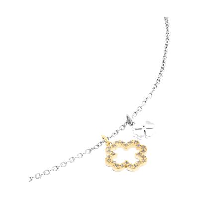 Colar One Jewels Lucky Flower Crystal OJLFN04SG