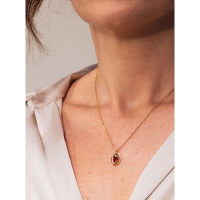Colar One Jewels Birthstone Janeiro - Protecção OJNN36G