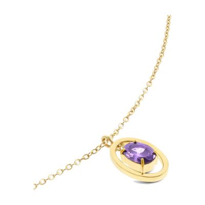 Colar One Jewels Birthstone Fevereiro - Sabedoria OJNN37G