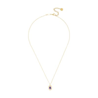 Colar One Jewels Birthstone Fevereiro - Sabedoria OJNN37G