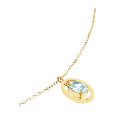 Colar One Jewels Birthstone Março - Serenidade OJNN38G