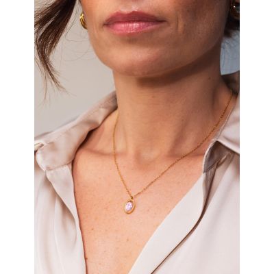 Colar One Jewels Birthstone Junho - Harmonia OJNN41G