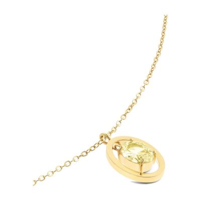 Colar One Jewels Birthstone Outubro - Saúde OJNN45G