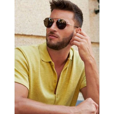 Óculos de Sol One Dreamer Gold OSMS4577DVC321H