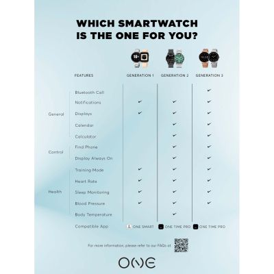 Smartwatch One Queencall OSW0027SL32D