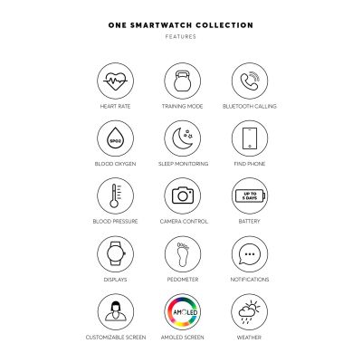 Smartwatch One Mini Spark OSW9811BL51L