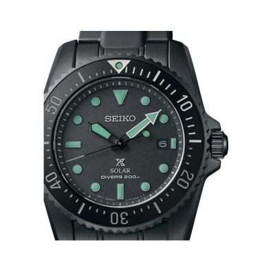 Relógio Seiko Prospex Black Series Night Vision - Edição Limitada SNE587P1