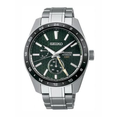 Relógio Seiko Presage Sharp Edged Series GMT