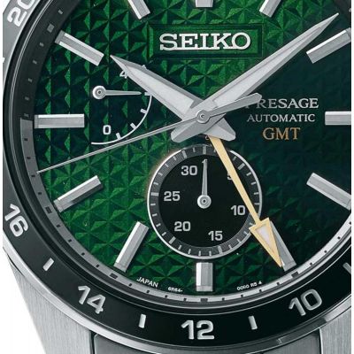 Relógio Seiko Presage Sharp Edged Series GMT SPB219J1