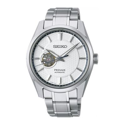 Relógio Seiko Presage Sharp Edged Series Skeleton SPB309J1