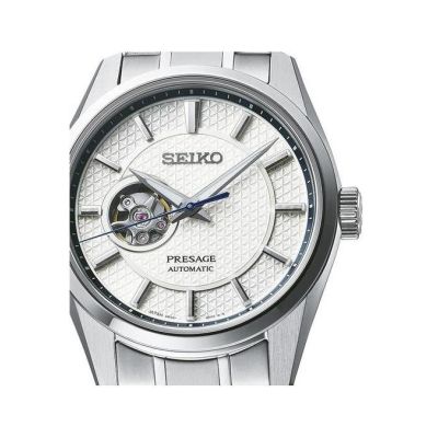 Relógio Seiko Presage Sharp Edged Series Skeleton SPB309J1
