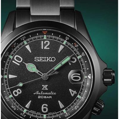 Relógio Seiko Prospex Black Series Night Vision Alpinist - Edição Limitada SPB337J1