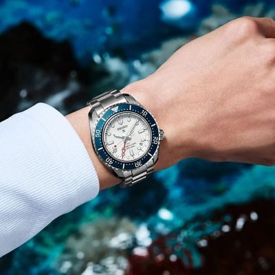 Relógio Seiko Prospex Mar 1968 Heritage Diver's GMT SPB519J1
