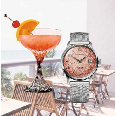 Relógio Seiko Presage Cocktail Tequila Sunset Limited Edition SRPE47J1