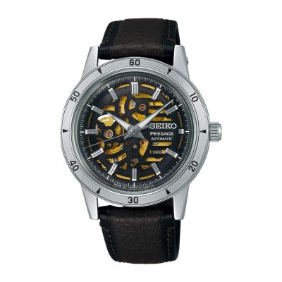 Rélogio Seiko Presage Style 60's Skeleton SSA461J1