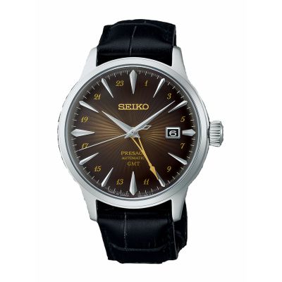 Relógio Seiko Presage Cocktail Time Rusty Nail GMT