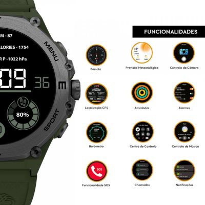 Smartwatch Timberland Trail Force S2 TDIGB0089803