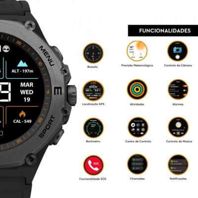 Smartwatch Timberland Trail Force S2 Box TDIGB00898X0
