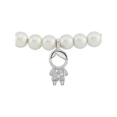 Pulseira Unike Jewellery Mum Boy Pearls UK.PU.1110.0007