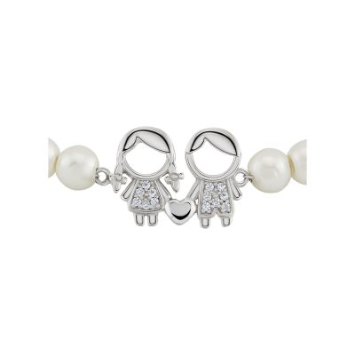 Pulseira Unike Jewellery Mum Girl & Boy Pearls UK.PU.1110.0011