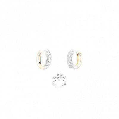 Brincos Unike Jewellery Timeless Classy C&c Mini Bold UK.AR.1205.0007