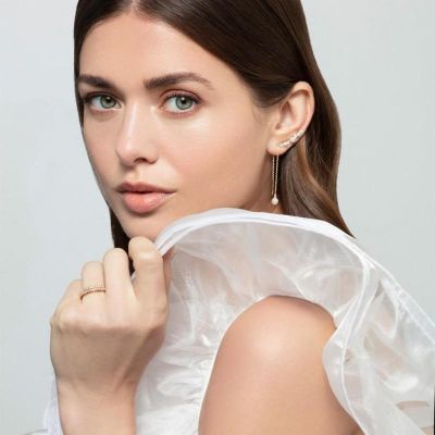 Brincos Unike Jewellery Pearls Shiny Gold III UK.BR.1204.0159