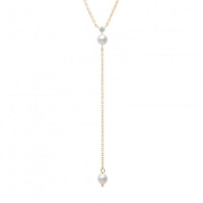 Colar Unike Jewellery Pearls Gold UK.CL.1204.0254