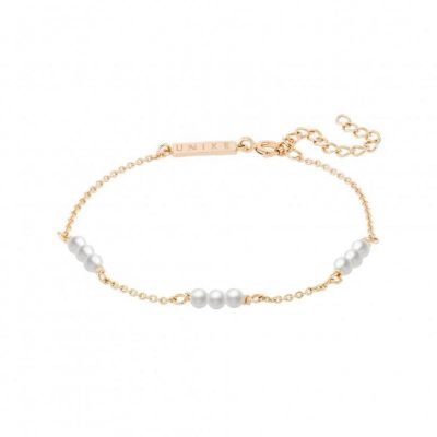 Pulseira Unike Jewellery Pearls Gold UK.PU.1204.0060