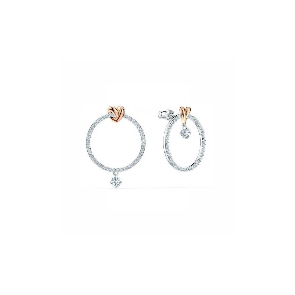 Brincos  Swarovski Lifelong Heart 5517933