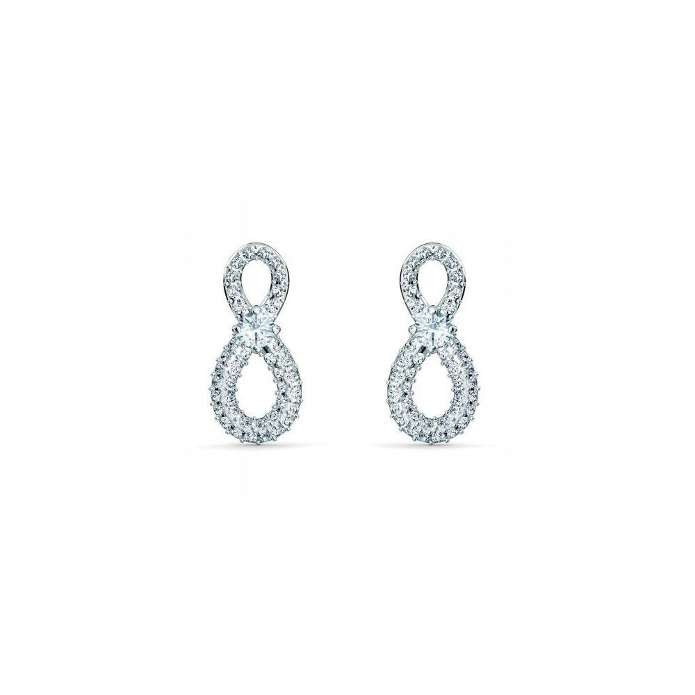 Brincos Swarovski Infinity 5518880