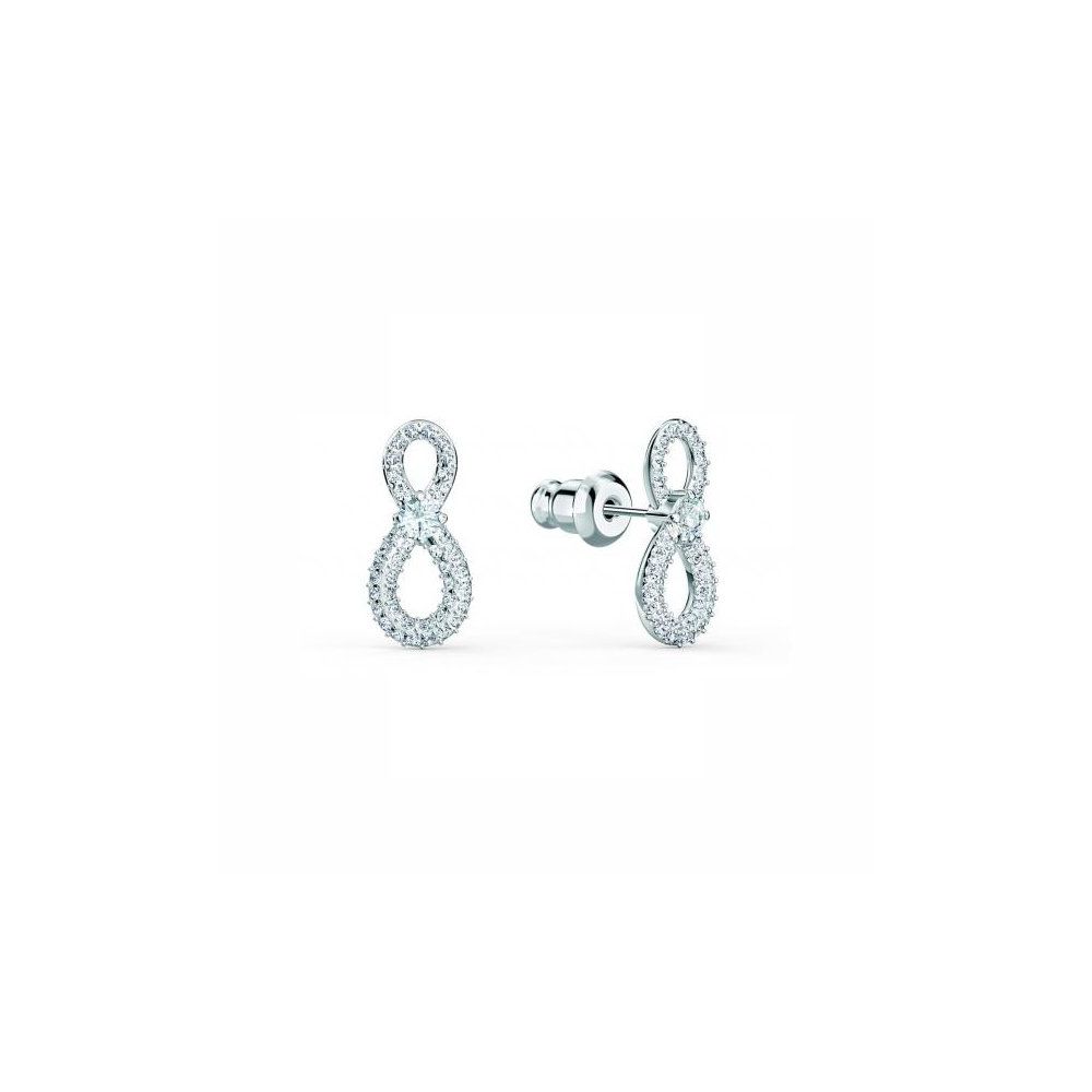 Brincos Swarovski Infinity 5518880