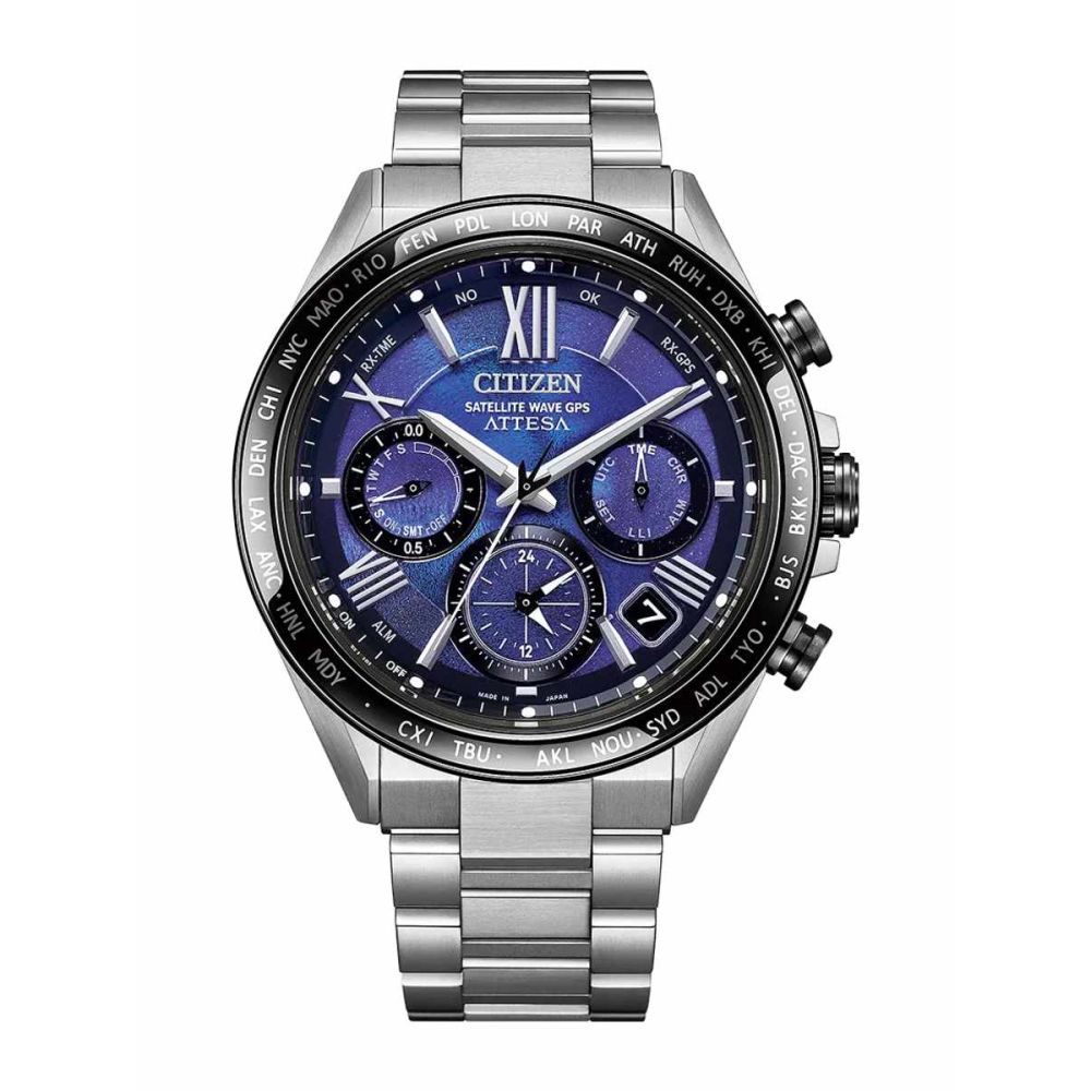 Relógio Citizen Satellite Wave Attesa - Edição Limitada CC4075-50L