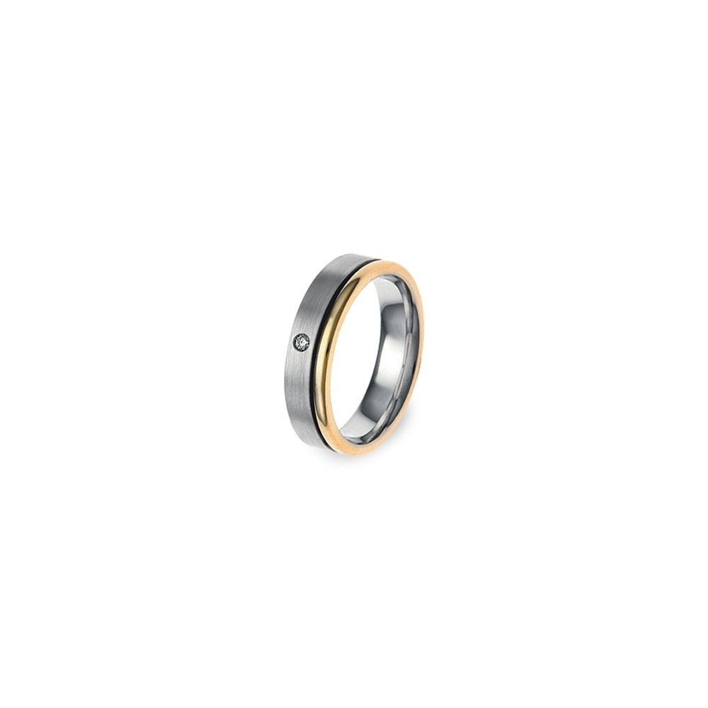 Aliança de Casamento Ouro e Diamante Eternis WM28-D-19K