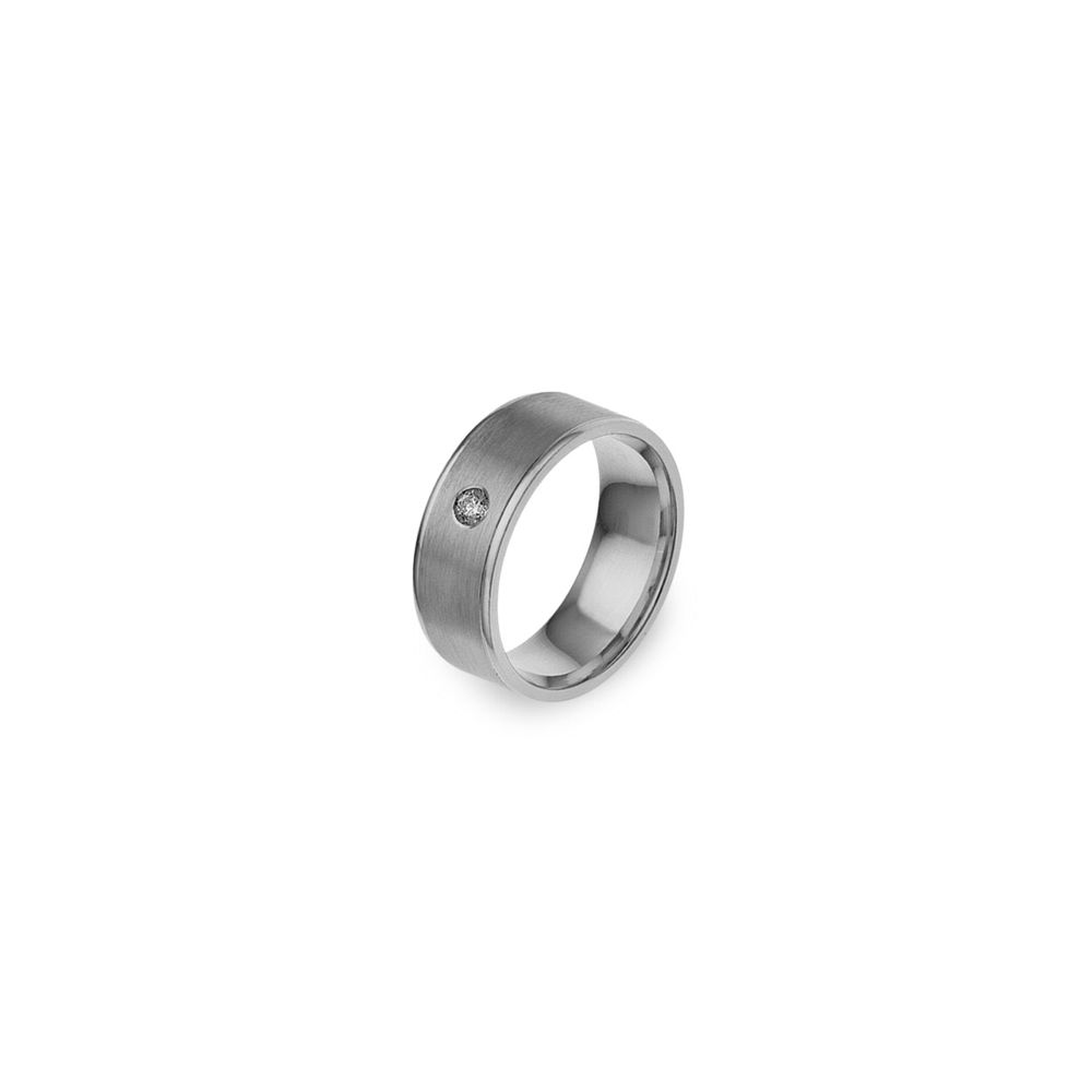 Aliança de Casamento Ouro e Diamante Eternis WX30-W-D-19K