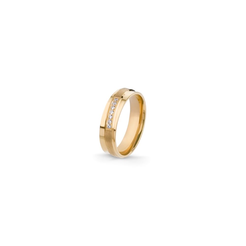 Aliança de Casamento Ouro e Diamantes Eternis EX1E5Y-D-19K