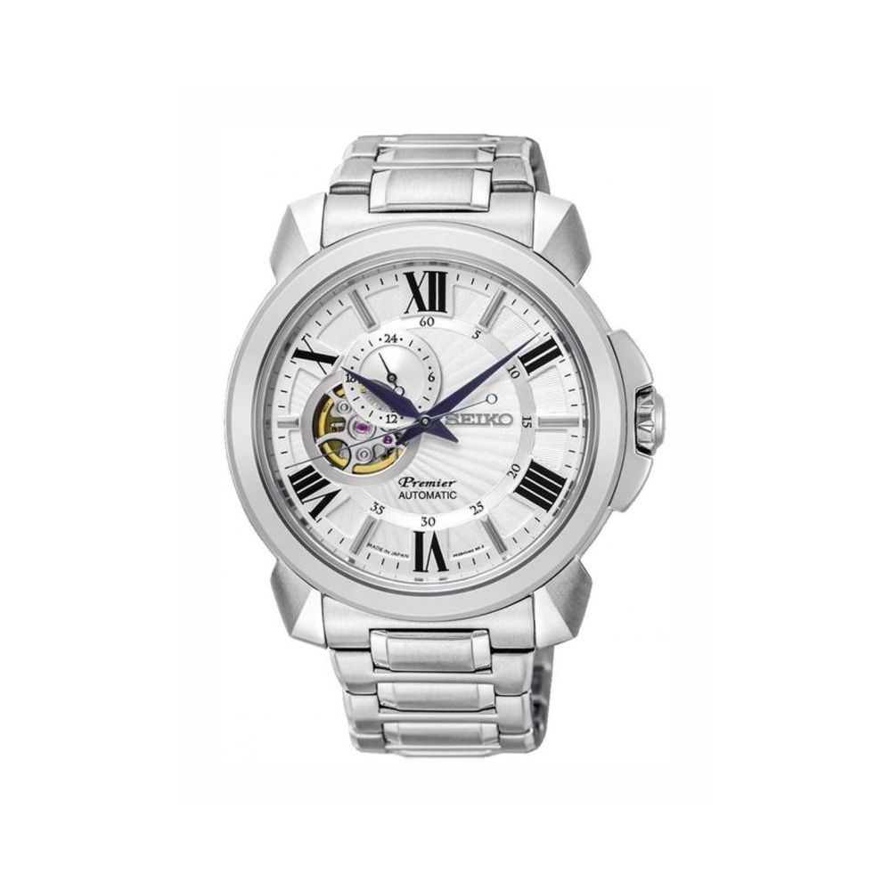Relógio Seiko Premier Automático Skeleton SSA369J1