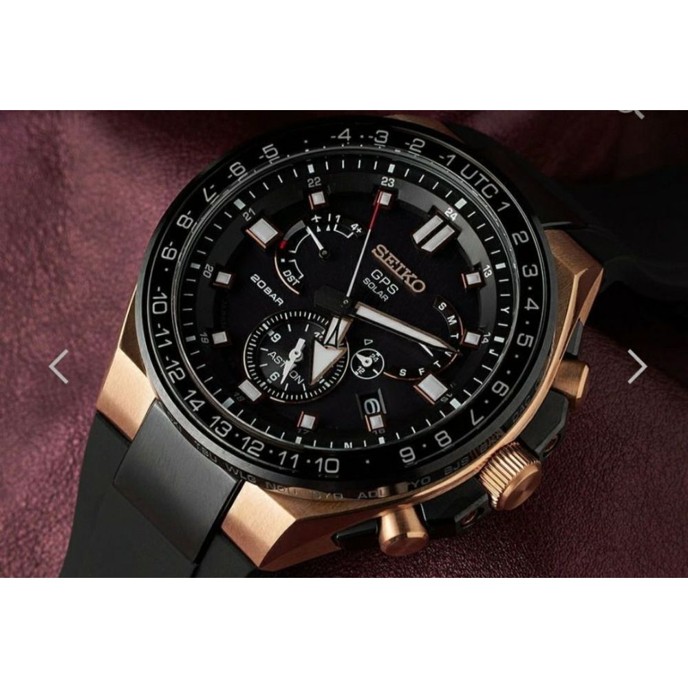 Relógio Seiko Astron Dual Time Executive Sports SSE170J1