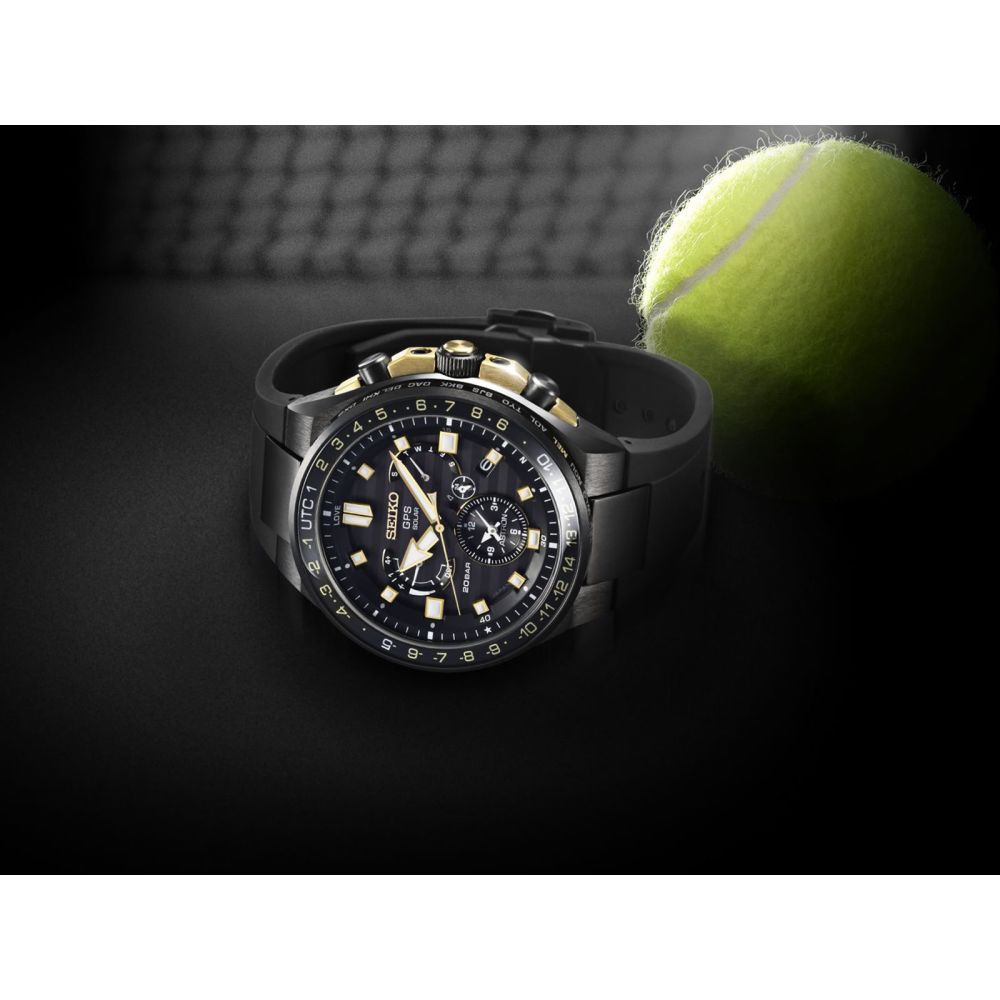 Relógio Seiko Astron Dual Time Novak Djokovic - Edição Limitada SSE174J1