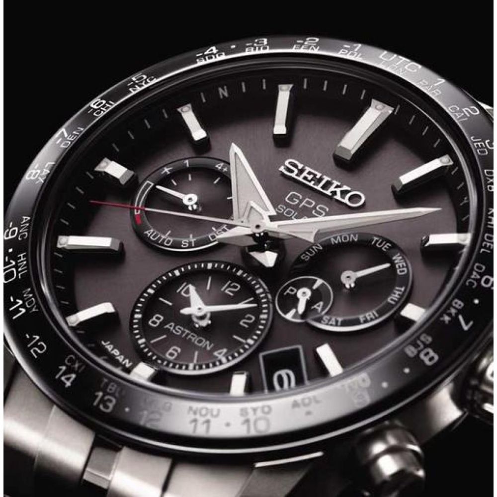 Relógio Seiko Astron GPS Titanium SSH003J1