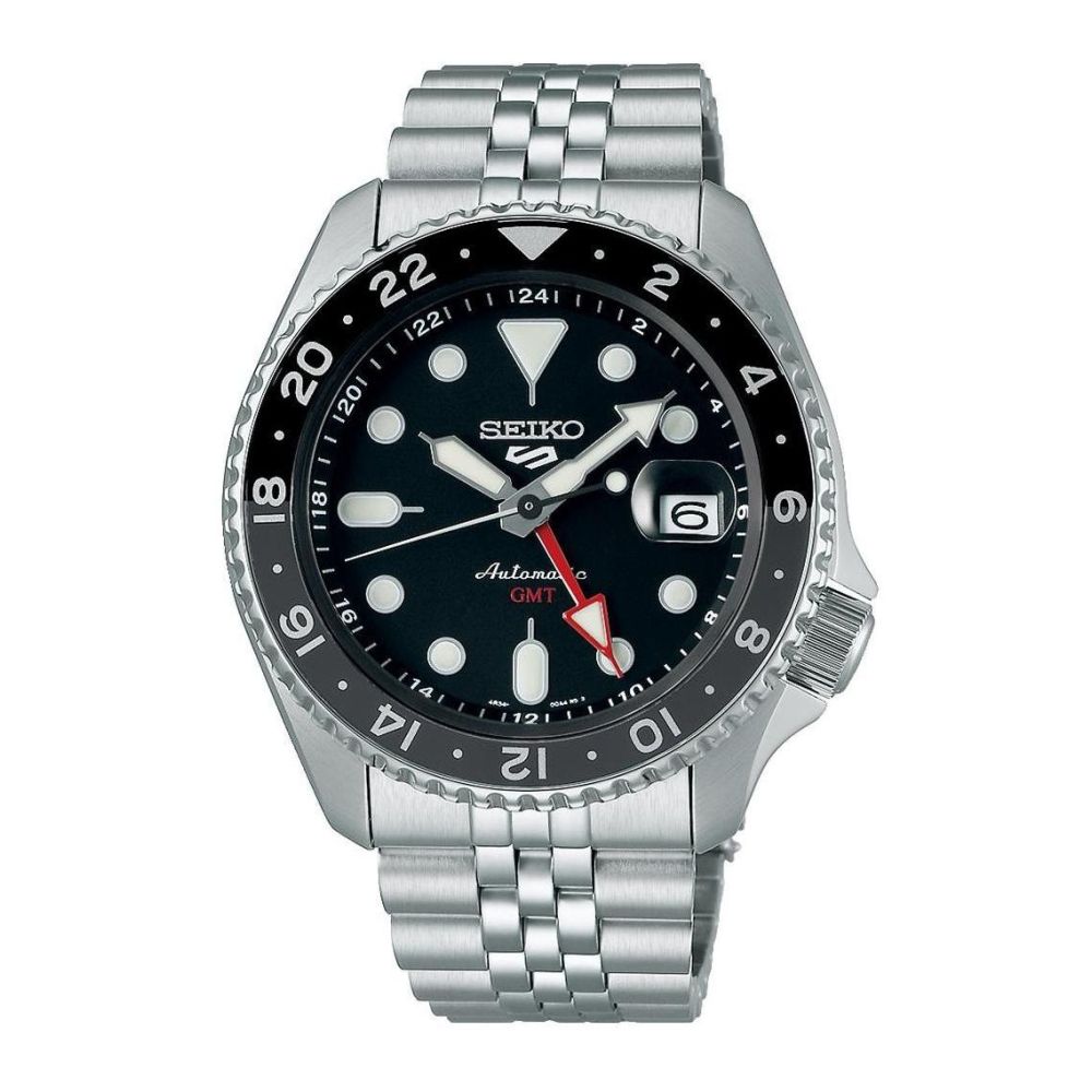 Relógio Seiko 5 Sports GMT Black Grape SSK001K1