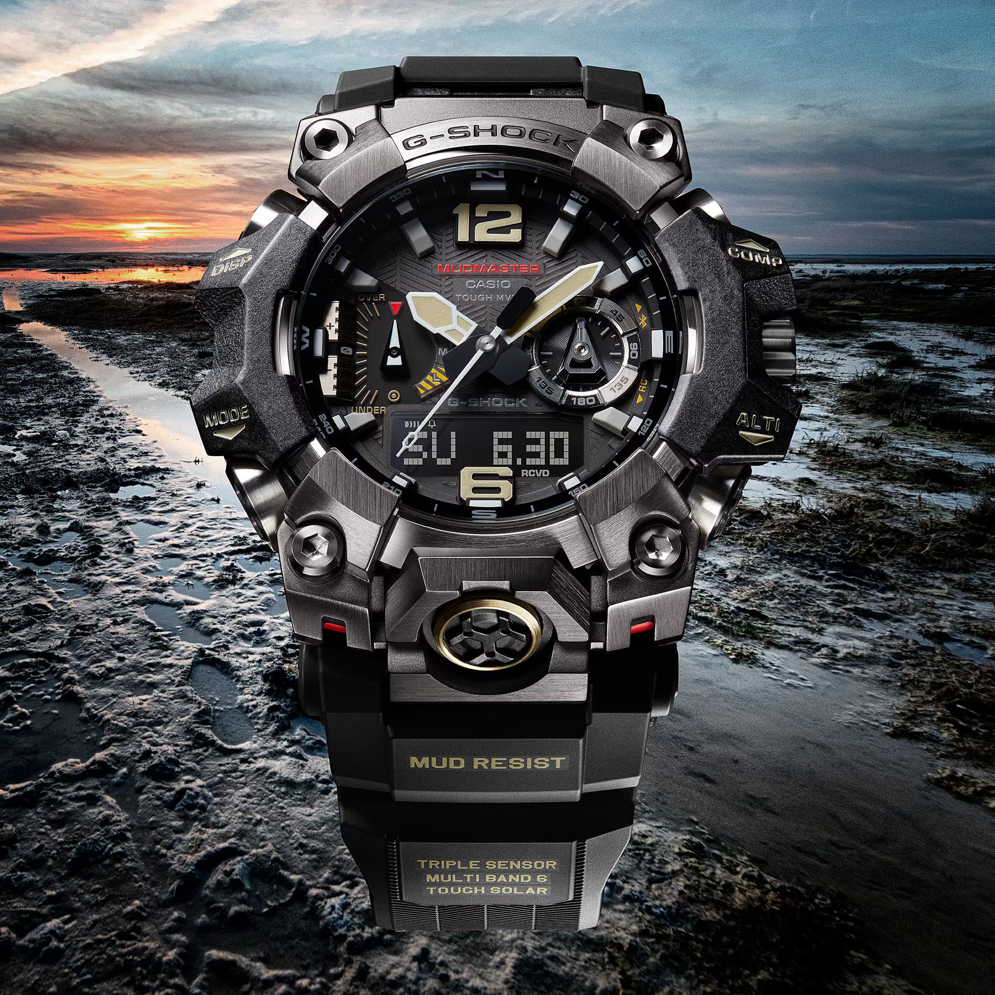 Novos G-Shock Mudmaster GWG-B1000, força e funcionalidade em condições extremas