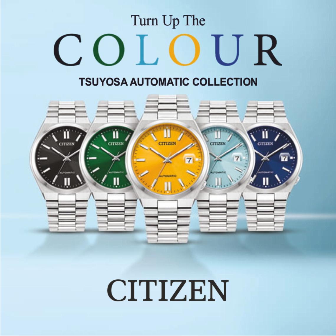 Relógios Citizen Tsuyosa