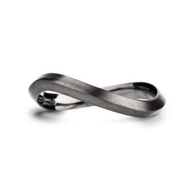 Aliança de Namoro/compromisso Prata I Love Silver Design ILS1021-GM